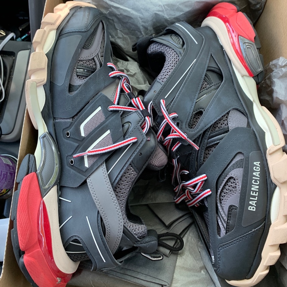 BALENCIAGA TRACK RUNNERS SZ 45 (US12)